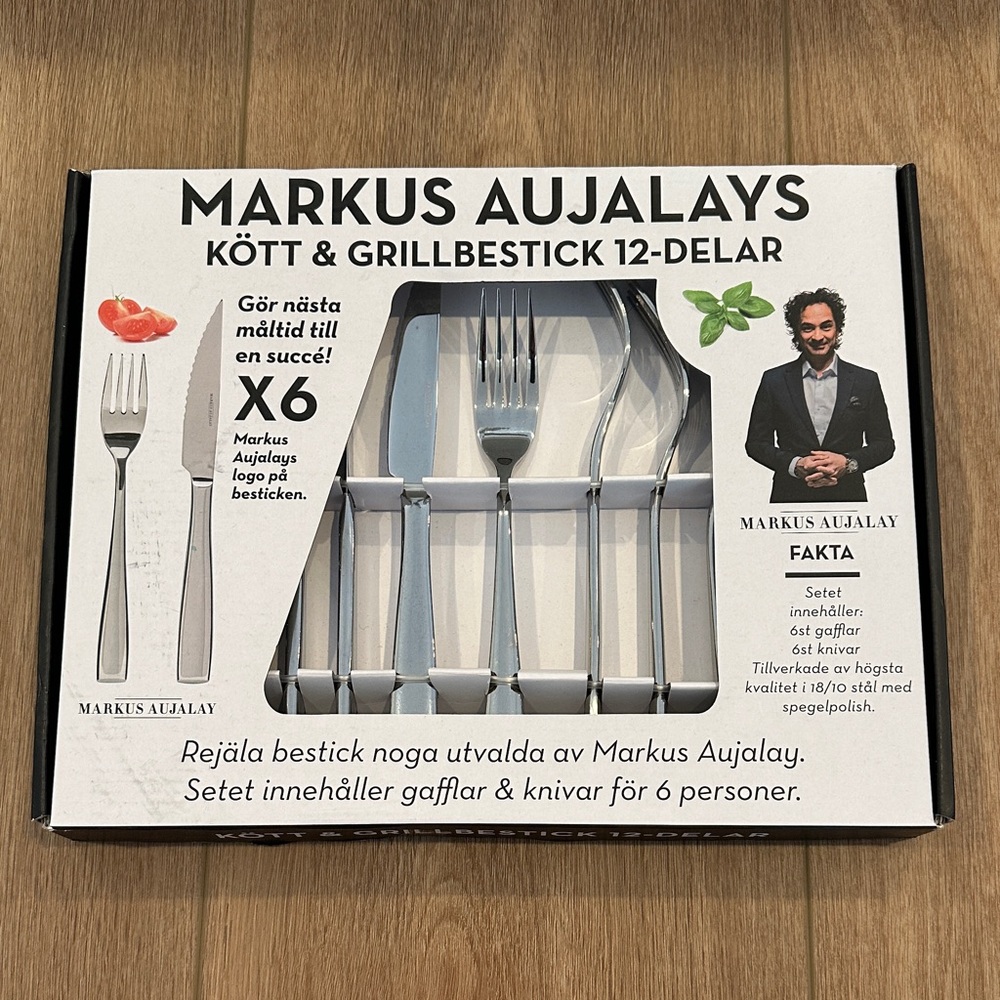Markus Aujalay Silver Cutlery Set